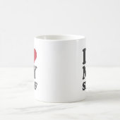 Ik hou van mezelf koffiemok