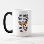 Ik hou van mezelf magische mok (Links)