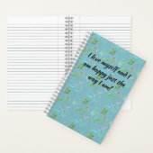 Ik hou van mezelf notitieboek (Binnen)