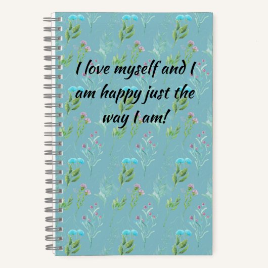 Ik hou van mezelf notitieboek (Voorkant)