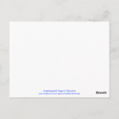 "Ik hou van mezelf!" Reeks #2 Briefkaart (Achterkant)