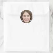 Ik hou van mezelf ronde sticker (Tas)