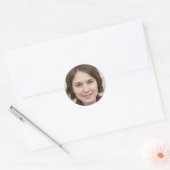 Ik hou van mezelf ronde sticker (Envelop)