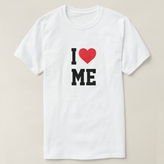 Ik hou van mezelf t-shirt (Design voorkant)