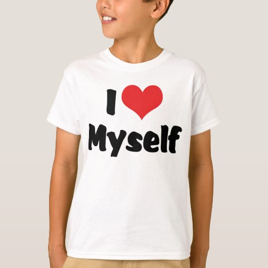 Ik Hou Van Mezelf T-shirt (Voorkant)