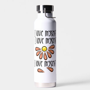Ik hou van mezelf waterfles
