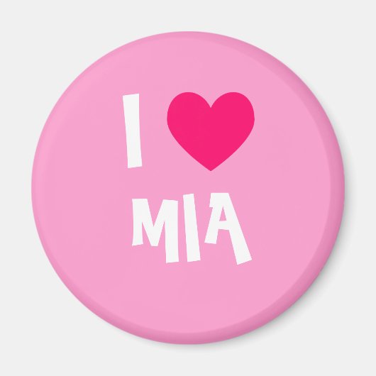 Ik hou van Mia Magneet (Voorkant)