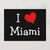 Ik hou van Miami Briefkaart (Voorkant)