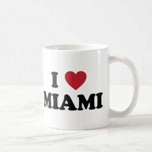 Ik hou van Miami Florida Koffiemok