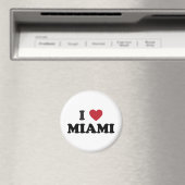 Ik hou van Miami Florida Magneet (Insitu (Vaatwasser))