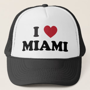 Ik hou van Miami Florida Trucker Pet