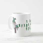 Ik hou van Miami Gardens, Florida Koffiemok (Voorkant links)