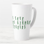 Ik hou van Miami Gardens, Florida Latte Mok (Rechterhoek)