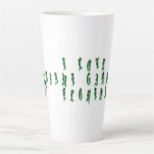 Ik hou van Miami Gardens, Florida Latte Mok (Voorkant)