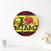 Ik hou van Miami - Miami Florida Grote Klok (Huis)