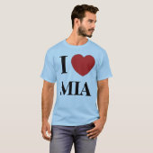 Ik hou van Miami T-shirt (Voorkant volledig)