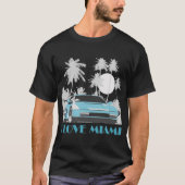 Ik hou van Miami T-shirt (Voorkant)