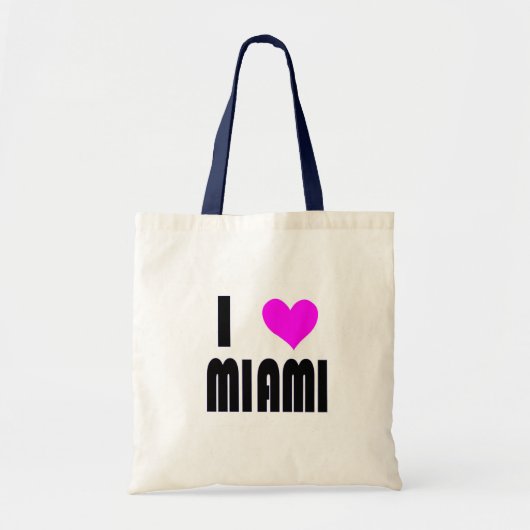 Ik hou van Miami Tote Bag (Voorkant)