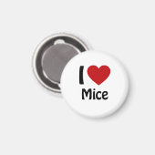 Ik hou van Mice Magneet (Voorkant / Achterkant)