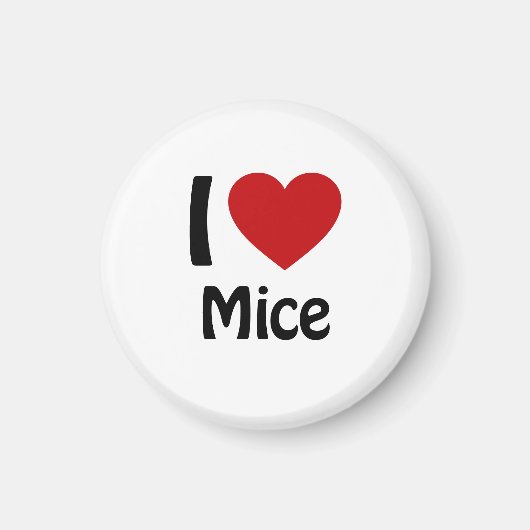 Ik hou van Mice Magneet (Voorkant)
