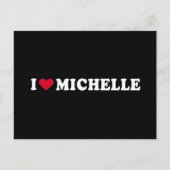 IK HOU VAN MICHELLE BRIEFKAART (Voorkant)