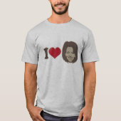 Ik hou van Michelle Obama T-Shirt (Voorkant)