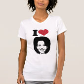 Ik hou van Michelle Obama T-Shirt (Voorkant)