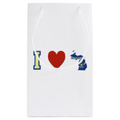Ik hou van Michigan Klein Cadeauzakje (Achterkant)