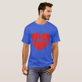 Ik hou van Michigan Oversized T-shirt (Voorkant volledig)