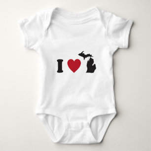 Ik hou van Michigan Romper
