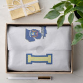 Ik hou van Michigan Tissuepapier (Geschenk)