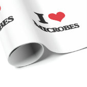 Ik hou van microben cadeaupapier (Rol Hoek)