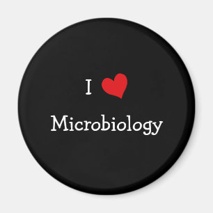 Ik hou van microbiologie magneet
