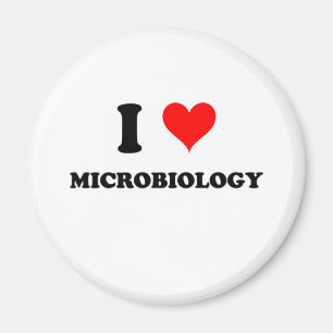 Ik hou van microbiologie magneet