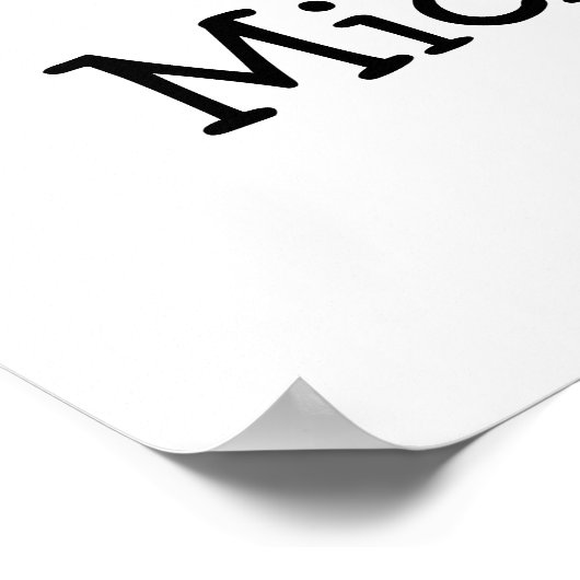 Ik hou van microbiologie poster (Hoek)