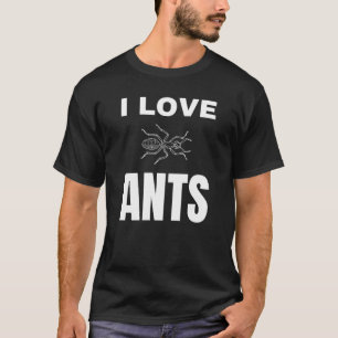 Ik hou van mieren t-shirt