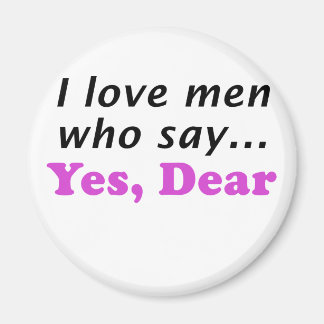 Ik hou van mij die ja zeggen lief magneet