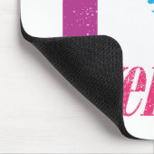 Ik hou van mijn 17 Aqua Muismat (Hoek)