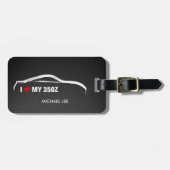 Ik hou van mijn 350Z Bagagelabel (Voorkant horizontaal)