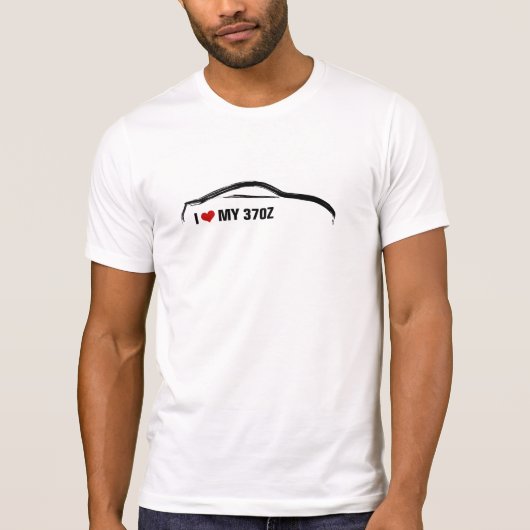 Ik hou van mijn 370Z T-shirt (Voorkant)