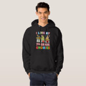 Ik hou van mijn 7e graad Gnomies 7e Kind student Hoodie (Voorkant volledig)