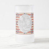 Ik hou van mijn aangepaste foto van Soldaat Matglas Bierpul (Center)