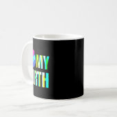 Ik hou van mijn aarde - milieubescherming koffiemok (Voorkant links)