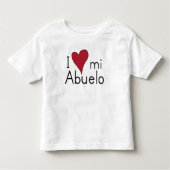 Ik hou van mijn Abuelo Kinder Shirts (Voorkant)