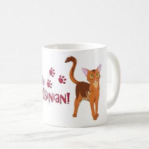Ik hou van mijn Abyssiniër! Koffiemok