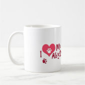 Ik hou van mijn Abyssiniër! Koffiemok (Links)