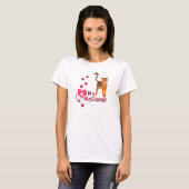 Ik hou van mijn Abyssiniër! T-shirt (Voorkant volledig)