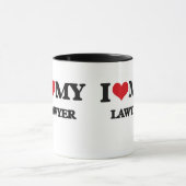Ik hou van mijn advocaat mok (Midden)