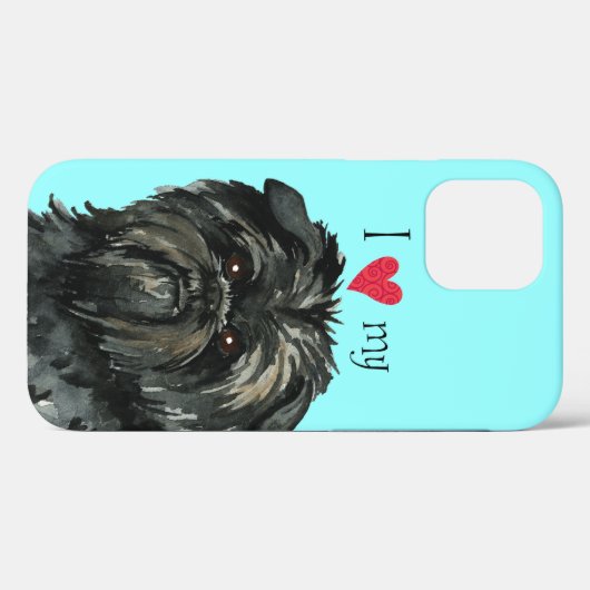 Ik hou van mijn affenpinscher Case-Mate iPhone case (Achterkant (horizontaal))