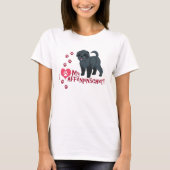 Ik hou van mijn affenpinscher! t-shirt (Voorkant)